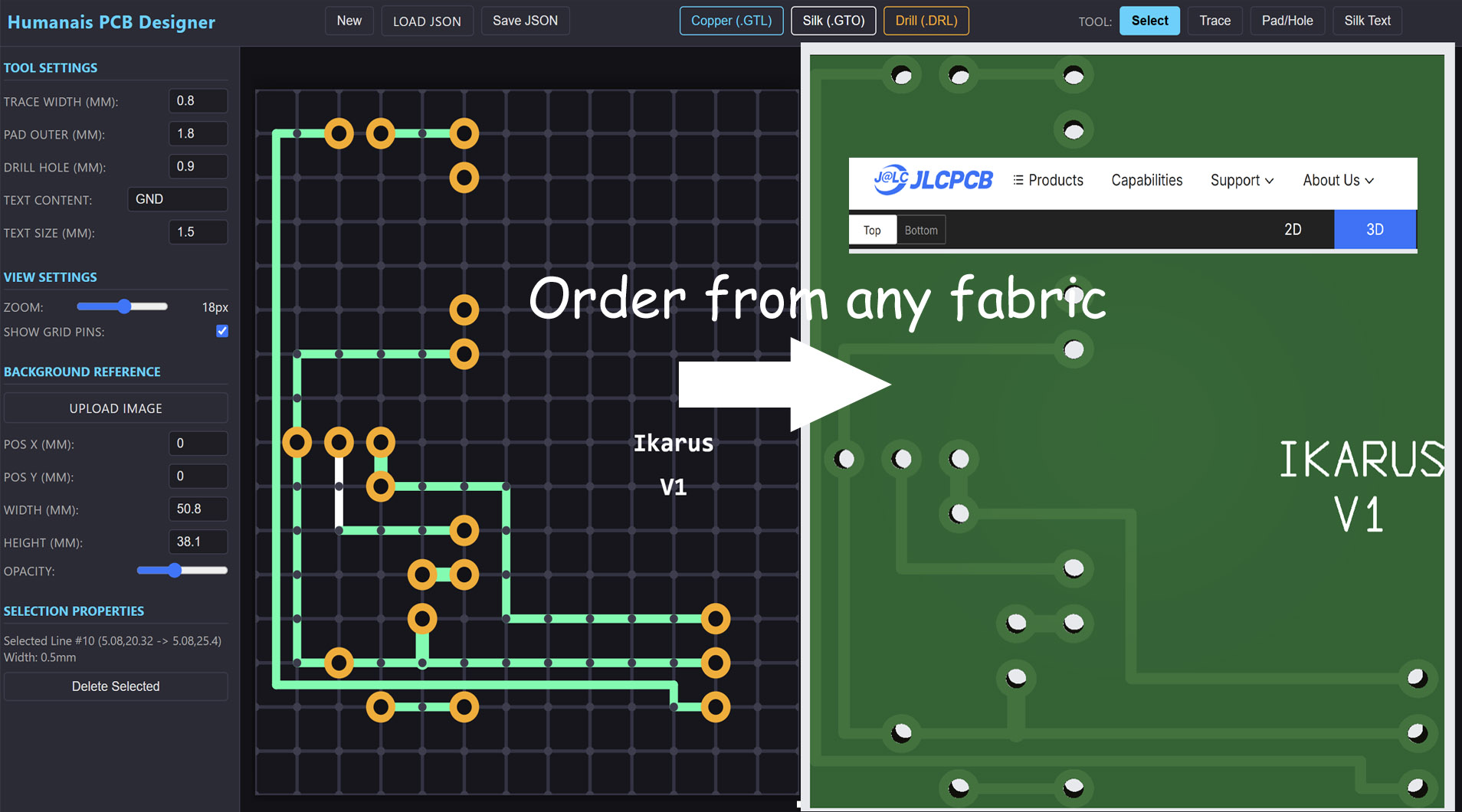 Humanais PCB Designer Tool
